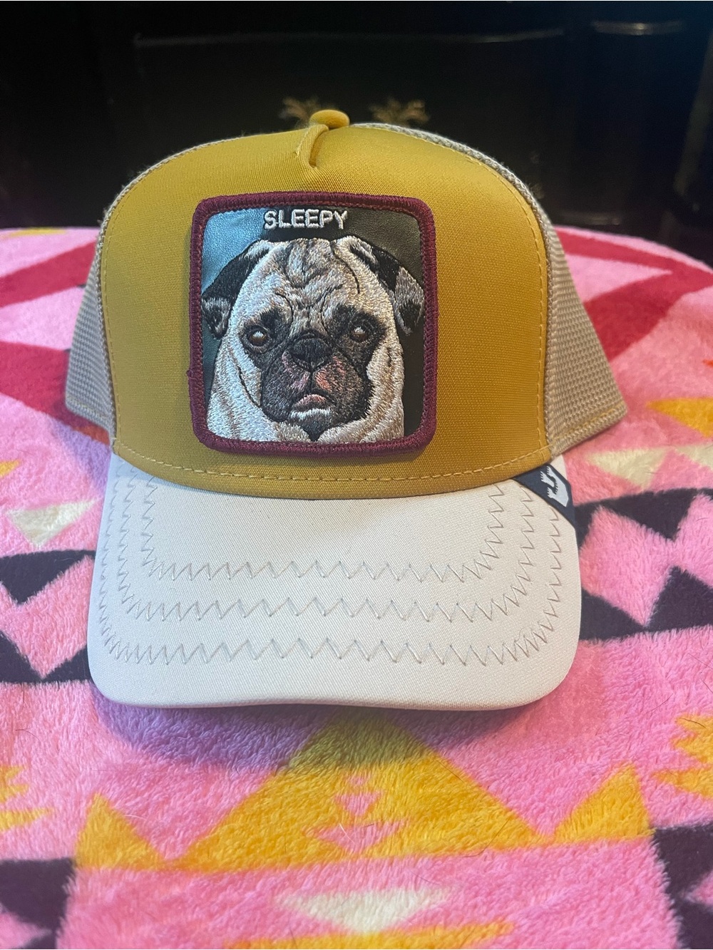 Sleepy pug Goorin bros hat